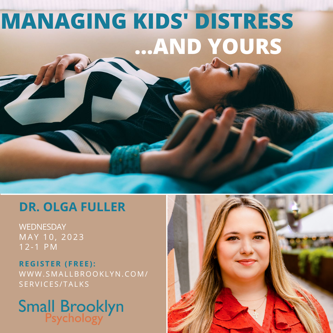 Managing Kids Distress 